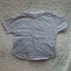 ZARA Always Look Ahead Cropped Tee Small (6)